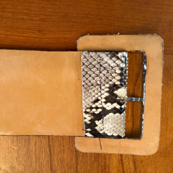 Snakeskin Patterned Belt - Picture 3 of 5
